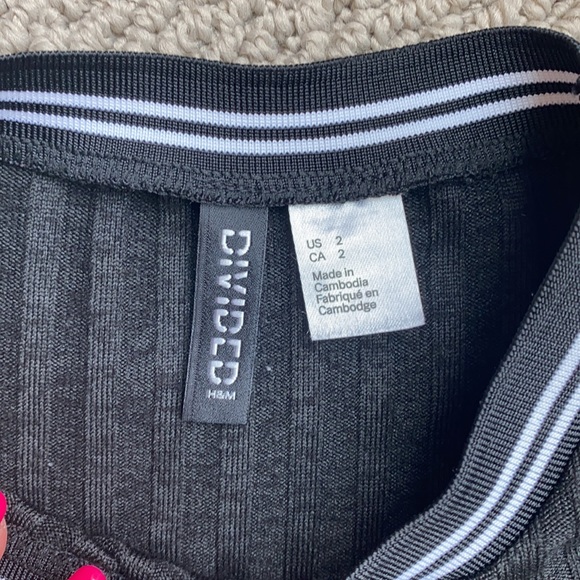 H&M Ribbed Mini Dress (2) - Picture 2 of 2